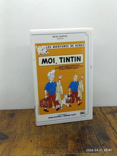 Vhs moi tintin k7 - fr,