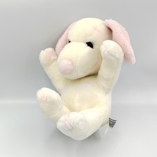 Ancienne peluche chien blanc rose SNOOPY 1958-68 - 34642