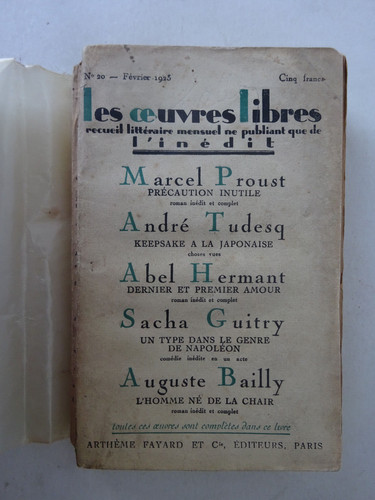 Proust précaution - proust,