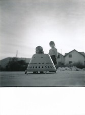 Anonyme Le youpala photo photgraphie argentique époque v. 1990 enfants