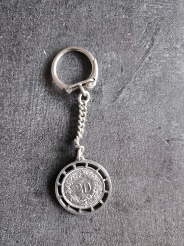 Porte cle metal piece - metal, monnaie