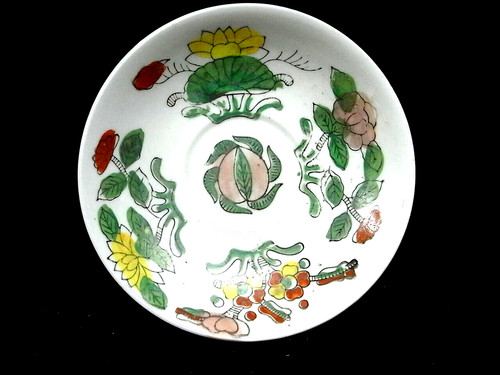 Old saucer plate - old,