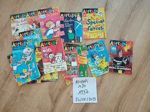 Astrapi 1997 lot - 20, revues