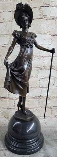 Statue art dancer bronze - d'art,
