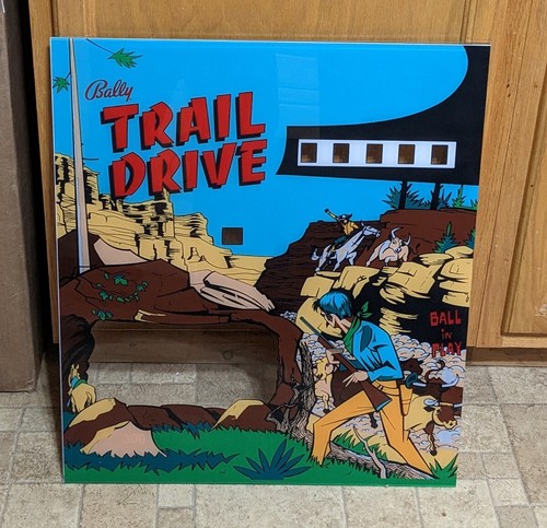 Bally trail drive pinball - trail,