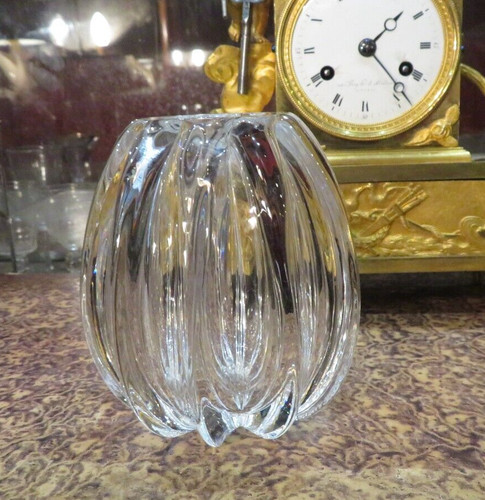 Ancien vase boule - boule, en