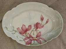 Ancien Grand Plat  Ovale Art