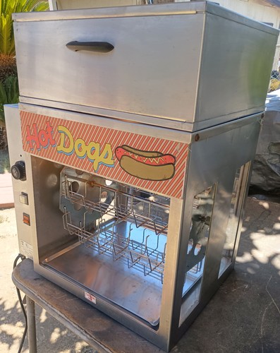 Apw hot dog cooker - cooker, bun