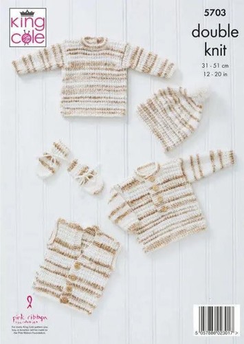 Modèle tricot king cole - de, dk