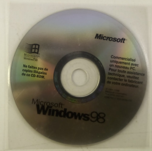 Microsoft windows cd - microsoft, 98