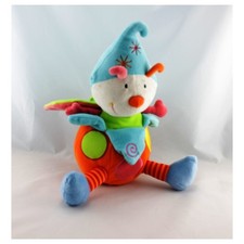 Doudou lutin papillon multicolore BAWI - 14005