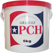 pch chlore choc granulé 5kg hypochlorite calcium 