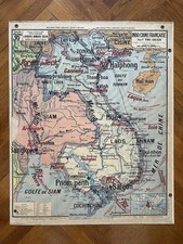 Carte Affiche scolaire Vidal