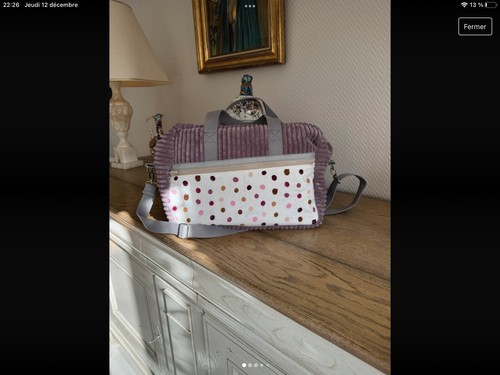 Sac langer fait main - à,