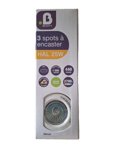 Lot spots à encastrer - lot, 3
