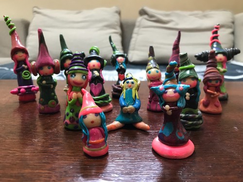 Figurines fées lutins - figurines,
