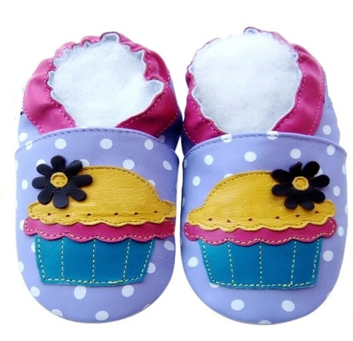 Chaussons cuir souple - chaussons,