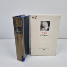 Pléiade, SADE ŒUVRES I ,Nrf