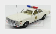 1:18 Greenlight Plymouth Fury Hazzard County Police 1977 White GREEN19055 Modell