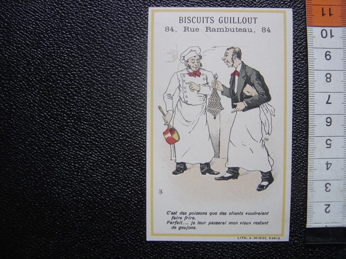 Chromo ancienne lithographie - chromo,