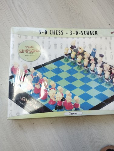 Jeu echecs simpsons - jeu, 3d