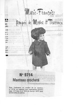 page et patrons poupée