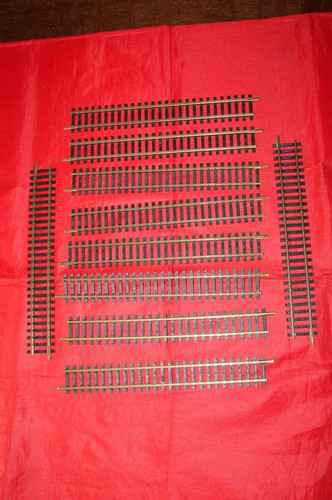Fleischmann rails droits - 10,