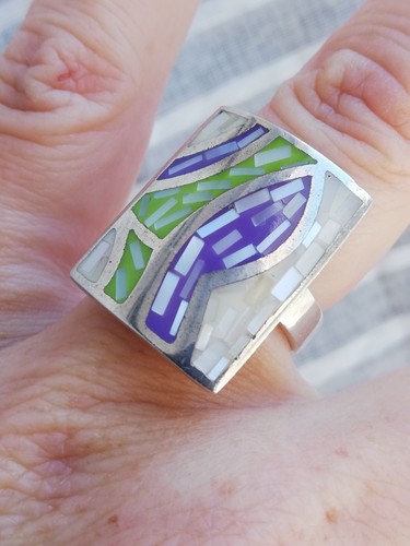 Bague ancienne argent massif - argent,