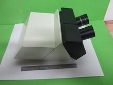 Microscope Pièce Leica Dmr Jumelles Tête Optiques 501018 Comme Est Bin #64-04