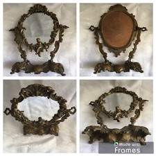 Ancien miroir de table