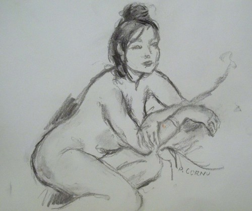 Pierre cornu femme nue - pierre,