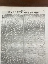 Nice en 1747 Fort de