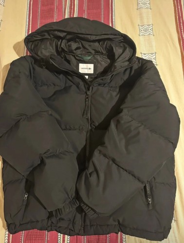 Doudoune lacoste noir - lacoste, à