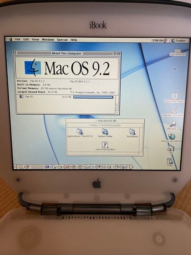Apple ibook clamshell - ibook,