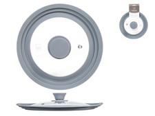 H&H Couvercle En Verre Avec