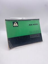 Atlas / Grue / 4010 / Liste De Pièces / Parts List / Trilingue