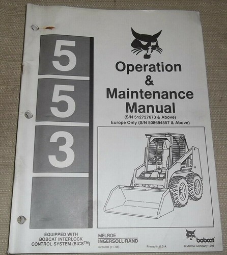 Bobcat 553 mini - 553, chargeur