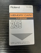 Carte mémoire Roland M-256E pour synthétiseurs JD-800 JD-990 d'occasion
