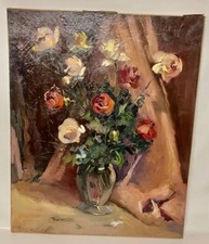 Tableau Ancien Huile Nature