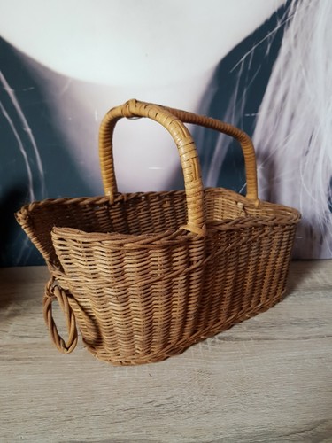Porte bouteille osier rotin - porte,