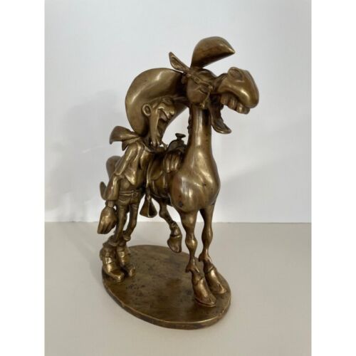Figurine bronze lucky luke - figurine,