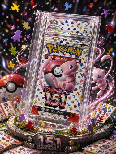 Booster gradé pokémon - gradé,
