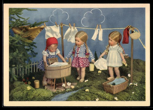 Poupée käthe kruse - kruse,, scène