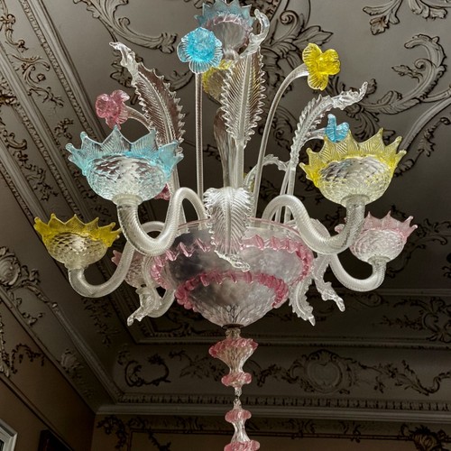Lustre rezzonico verre de - lustre,