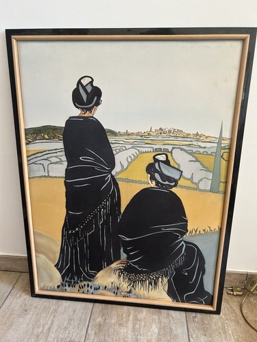 Sublime peinture sur soie - sublime, ou
