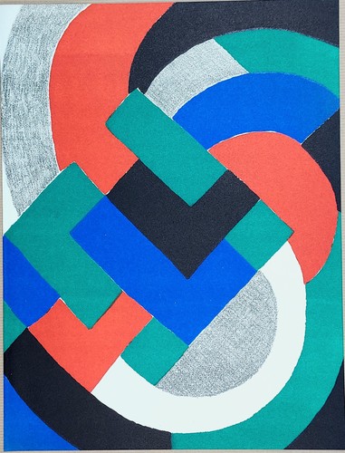 Sonia delaunay composition - sonia, :