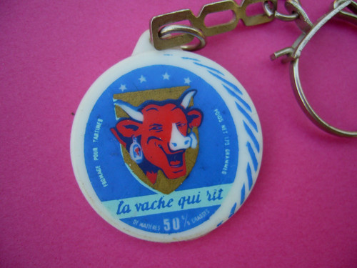 Porte clés vache qui - clés,