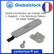 Cache Connecteur de charge pour USB + SupPort + Vis Samsung Galaxy S5 G900 G900F