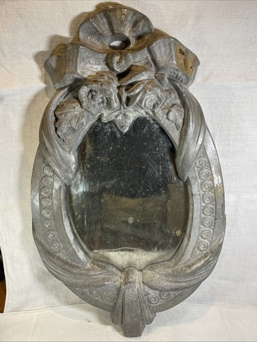 Miroir ovale fonte fer - en,