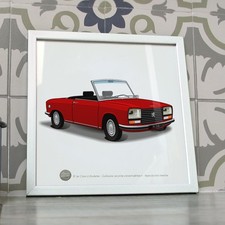 Poster peugeot 304 cabriolet - peugeot,